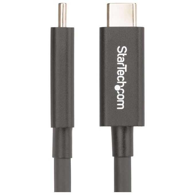 StarTech.com A40G2MB-TB4-CABLE Cavo Thunderbolt 2mt 40 Gbit-s Nero