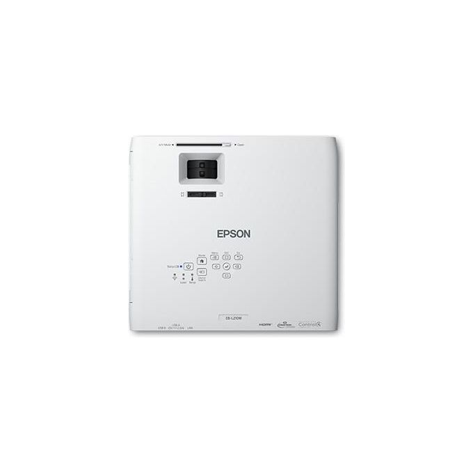Epson V11HA70080 EB-L210W Videoproiettore Laser WXGA 4500 Lumen 3LCD 2.500.000:1 Colore Bianco