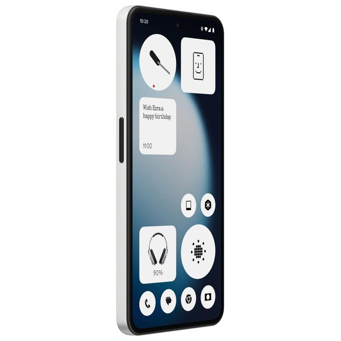 Nothing A10400248 Phone (3a) 8 GB 128 GB 5G Smartphone AMOLED 6.77'' 5000 mAh 33W colore Bianco