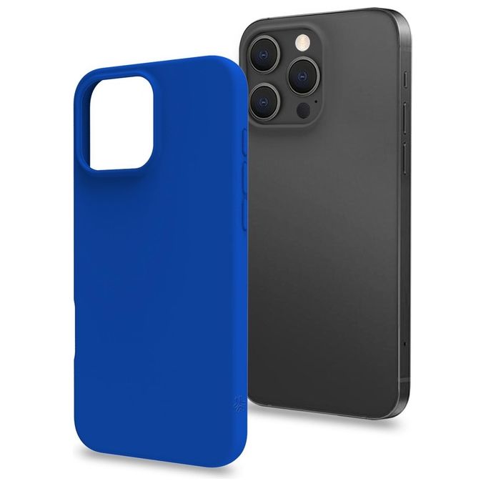 Celly Cromo Cover per iPhone 16 Pro Max Blu