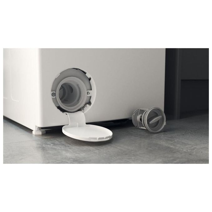 HOTPOINT WMTF 624 U Lavatrice Carica dall'Alto Slim Anti Macchia Classe energetica C Capacita' di carico 6Kg Centrifuga 1200 Giri Cestello extra-spazioso Soft Opening Anti Allergy