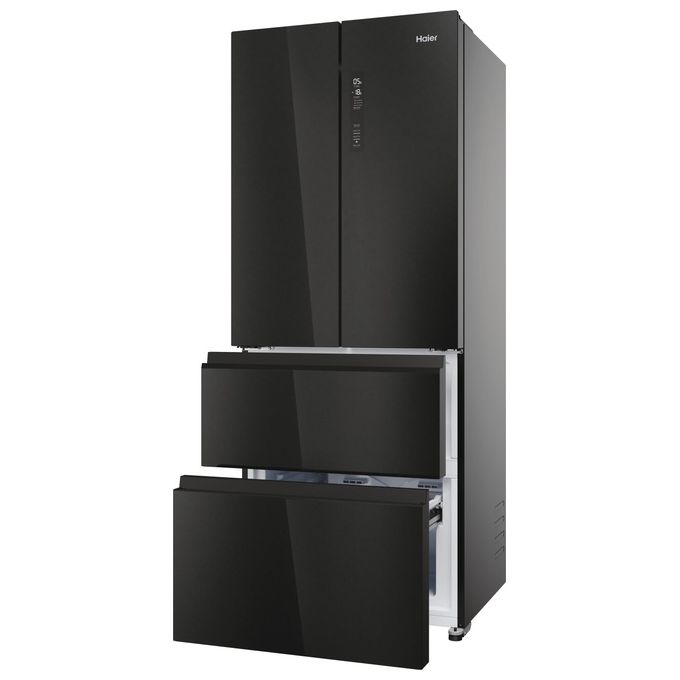 Haier HFR3718ENGB FD 70 Series 3 Frigorifero French Door 402 L 177 cm Classe E 37 dB No Frost colore Nero