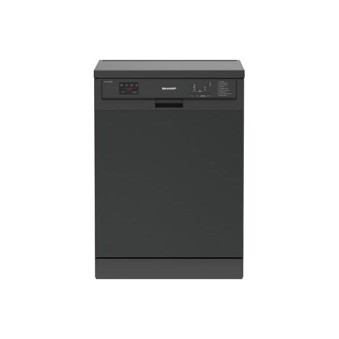 Sharp QWNA1BF47EW Lavastoviglie Libera Installazione 13 coperti Classe E 47 dB Display LED Partenza Ritardata (85x60x60 cm) colore Bianco