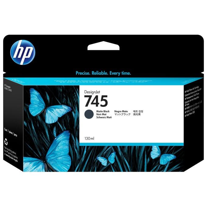 HP Cartuccia nero Opaco hp 745  130 ml
