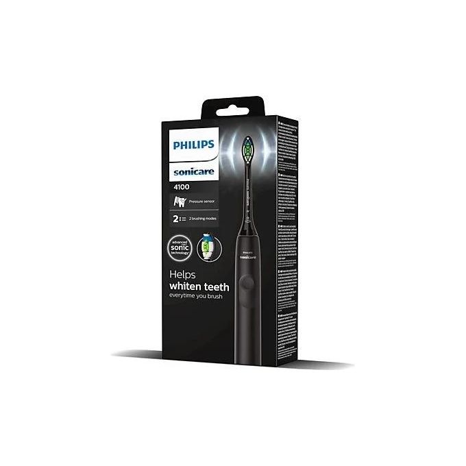 Philips HX3681-54 4100 Series Spazzolino elettrico sonico 2 modalita' Timer 2 min autonomia 14 giorni colore Nero