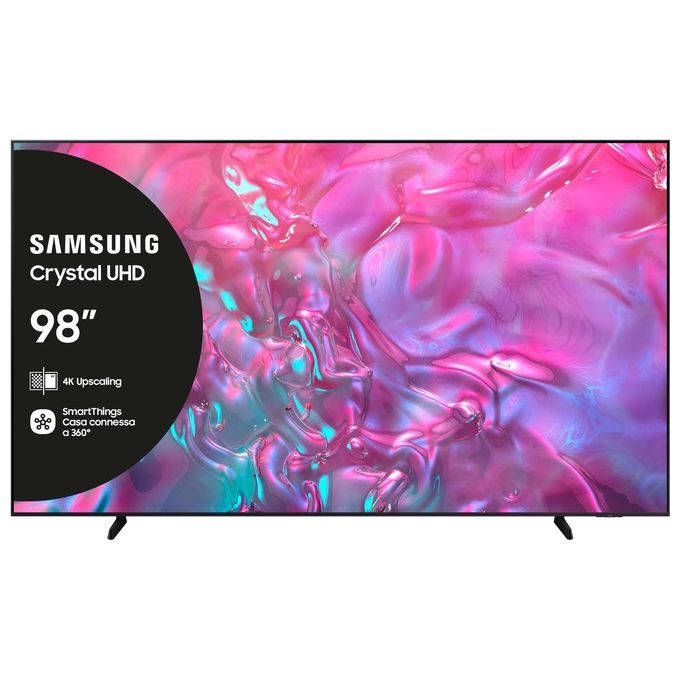 Samsung UE98DU9070UXZT Crystal UHD Smart TV 98'' 4K LED Tizen Motion Xcelerator 120Hz OTS Lite HDR10+ colore Nero