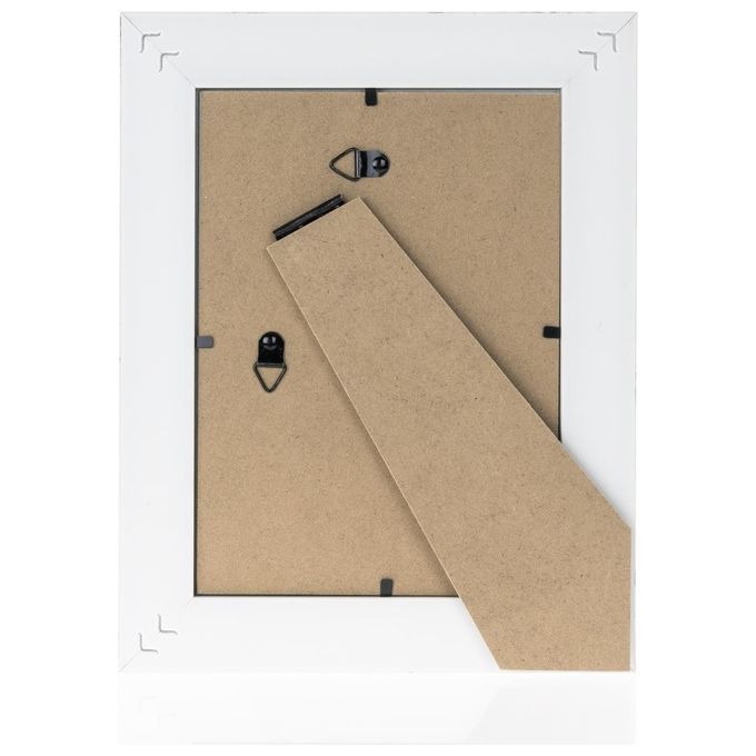 ZEP Palermo Bianco Cornice Portafoto 20x30cm in Plastica