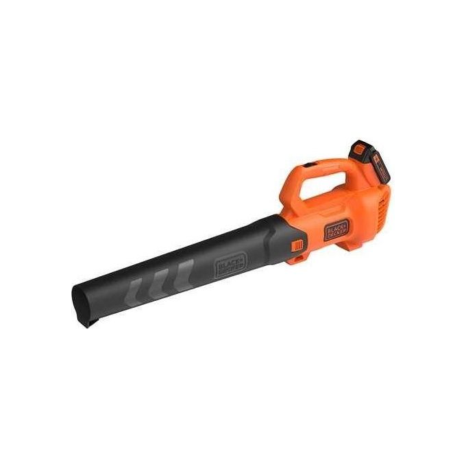 Black+Decker Soffiatore A Batteria Litio 18V BCBL200L per Giardino e Manutenzione Esterni