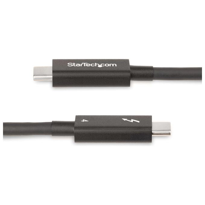 StarTech.com A40G2MB-TB4-CABLE Cavo Thunderbolt 2mt 40 Gbit-s Nero