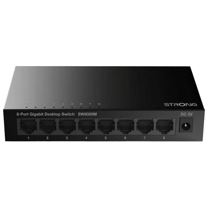 Strong SW 8000M Switch da Desktop Gigabit a 8 Porte