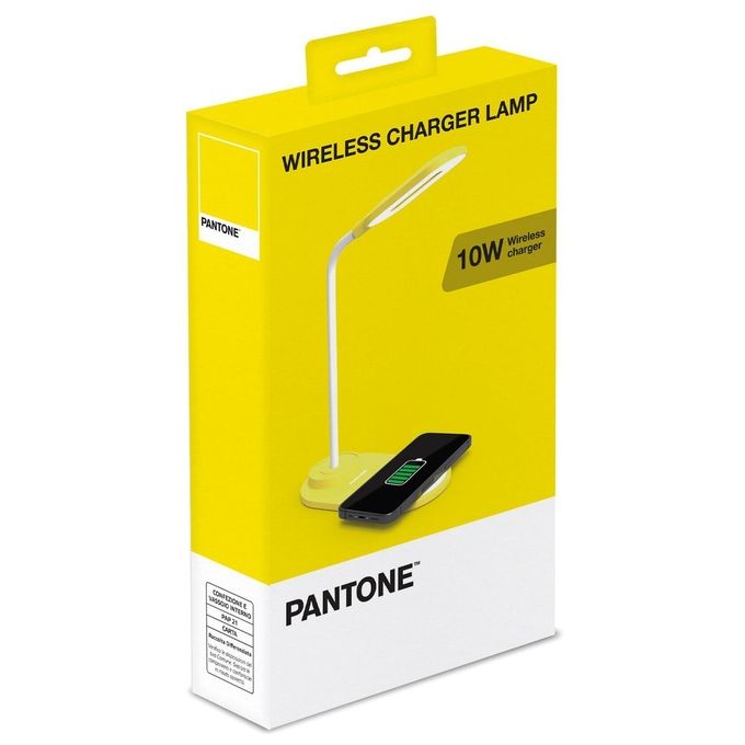 Pantone Wireless Charger Lamp Mini Giallo