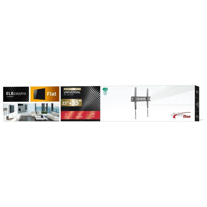 G.b.s. Elettronica Elb-2355-fix Supporto Fisso per Tv 23''-55'' Max 35Kg 28mm dal Muro