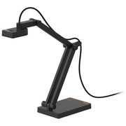 IPEVO 5-924-2-08-00 V4K PRO 120 Fotocamera per Documento 8 MP Risoluzione 4K Zoom Digitale 12x Microfono Integrato Illuminazione LED USB 2.0 colore Grigio ardesia