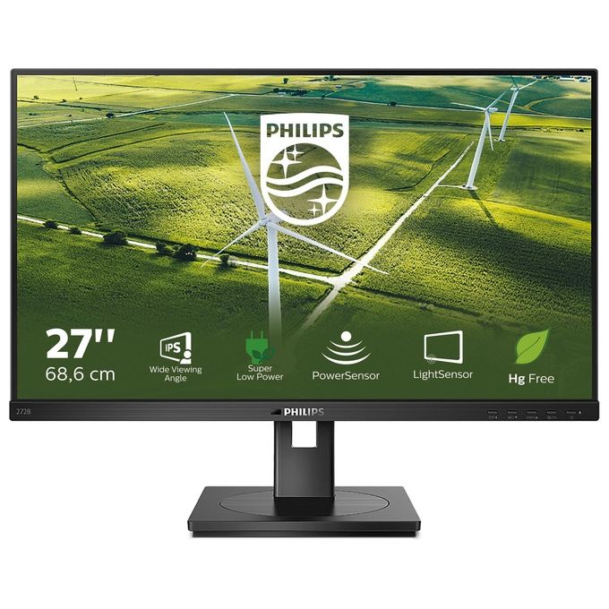 Philips 272B1G-00 B Line Monitor PC 27'' IPS Full HD 1920x1080 75Hz 4ms Hub USB VESA Altoparlanti colore Nero