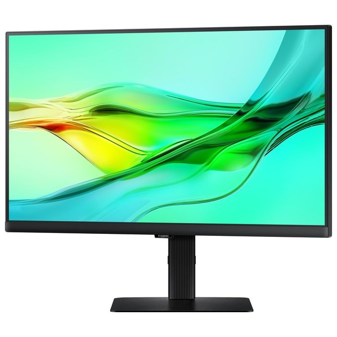 Samsung LS24D600UAUXEN ViewFinity S6 Monitor PC 24'' QHD IPS 100Hz 1,07 miliardi di colori HDR10 colore Nero