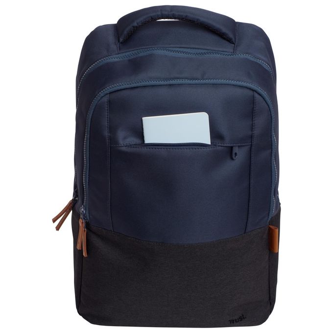 Trust 25124 Lisboa Zaino Porta PC 16'' 23 L 3 Scomparti colore Blu