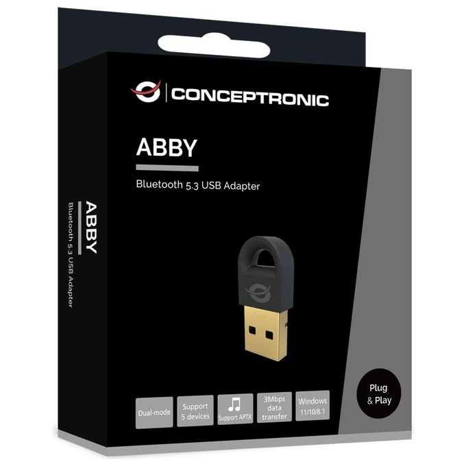Conceptronic Adattatore USB Bluetooth 5.3