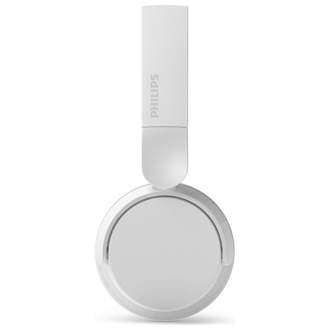 Philips TAH4209WT-00 Serie 4000 Cuffie a Padiglione Wireless Bluetooth 5.3 55 ore Microfono Integrato colore Bianco