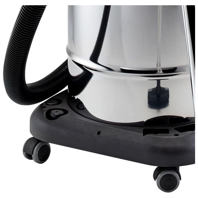 LAVOR 40009-00016 Windy 165 IF Aspiratore a cilindro Secco e bagnato 65 L 1400 W Filtro tessuto e schiuma colore Nero Argento
