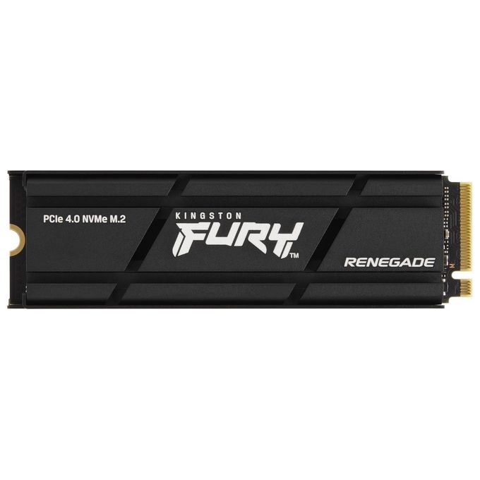 Kingston SFYRDK-2000G FURY Renegade SSD NVMe M.2 2TB PCIe 4.0 con Dissipatore di Calore colore Nero