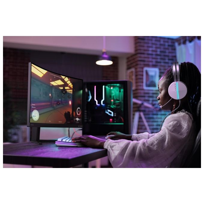 Philips 27M2C5200W Evnia 5000 Monitor Gaming Curvo 27'' Full HD 280Hz Fast VA 0,3 ms HDR10 Adaptive Sync colore Nero