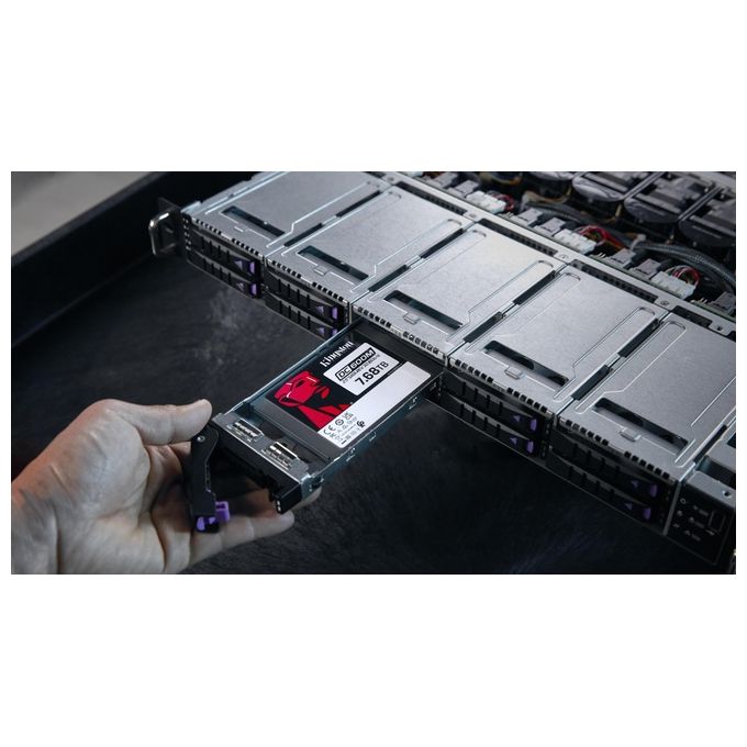 Kingston SEDC600M-7680G DC600M SSD Enterprise SATA III 2.5'' 7680 GB Mixed Use 560 MB-s Hot Plug PLP