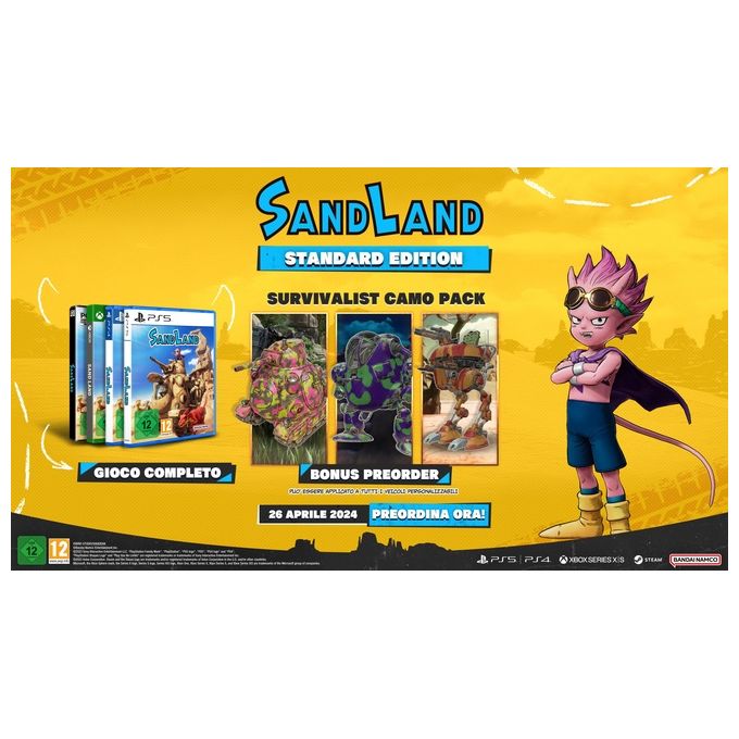 Bandai Namco Entertainment Sand Land Standard per PlayStation 4