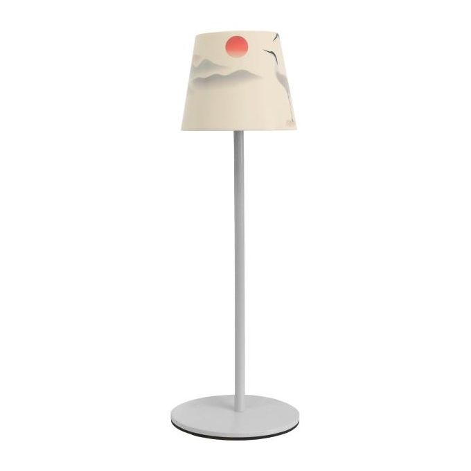 New Majestic 120454 JL Lampada da Tavolo LED Ricaricabile Touch IP54 Multicolore