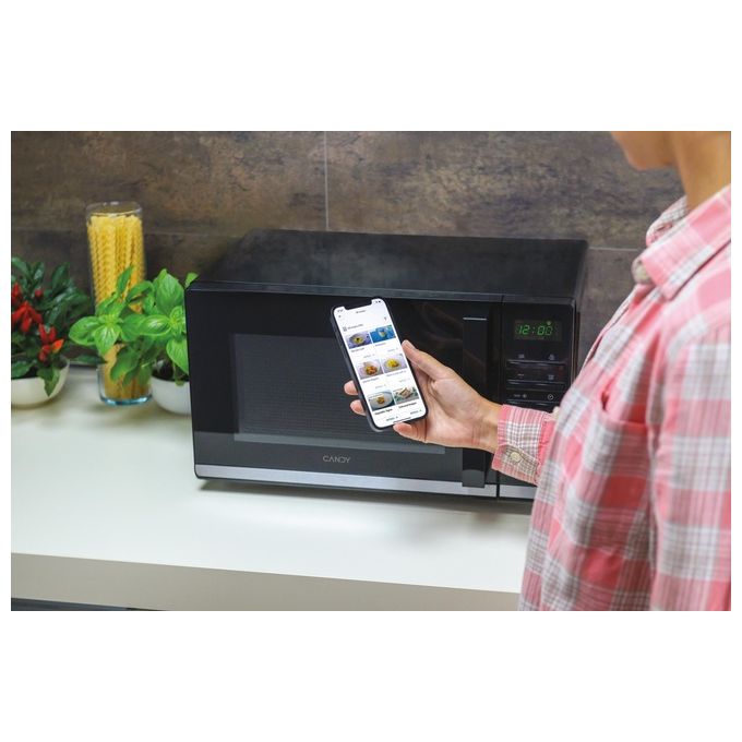 Candy CMGA23TNDB Moderna Forno a Microonde con Grill 23 L 900 W 6 Livelli di Potenza 40 Programmi Autoclean colore Nero