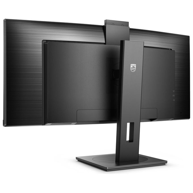 Philips 34B1U5600CH 5000 Series Monitor Curvo 34'' UltraWide QHD 3440x1440 VA 4ms 120Hz Webcam 5MP Hub USB-C 100W Ethernet KVM colore Nero