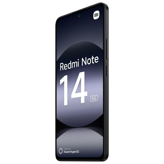 Xiaomi Redmi Note 14 5G, Smartphone Nero, 8 GB RAM, 256 GB Memoria, Display 6.67'', Dual SIM