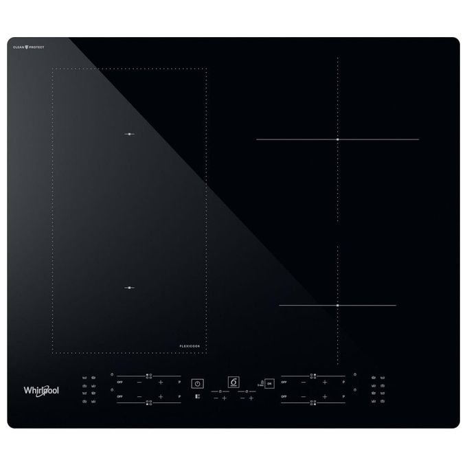 Whirlpool WL B4060 CPNE Piano cottura induzione 59 cm 4 zone FlexiCook CleanProtect 6° Senso 7200 W colore Nero
