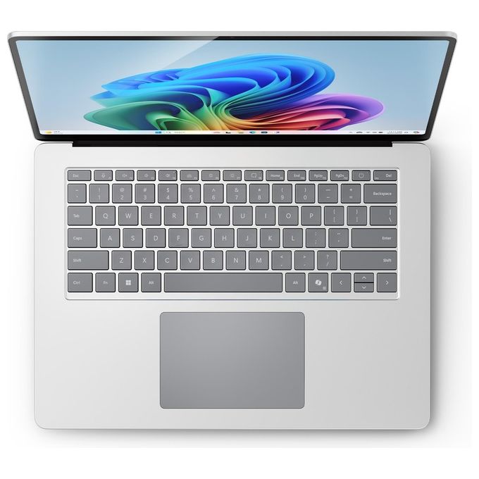 Microsoft ZHG-00010 Surface Laptop 7 Notebook Copilot+ PC 15'' Touch Snapdragon X Elite 16GB RAM 256GB SSD Windows 11 Home colore Platino