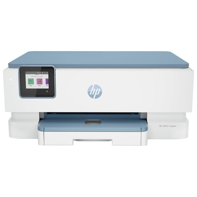 HP 2H2N1B ENVY Inspire 7221e Stampante Multifunzione Inkjet A4 4800x1200 DPI 15 ppm Wi-Fi Fronte Retro colore Bianco