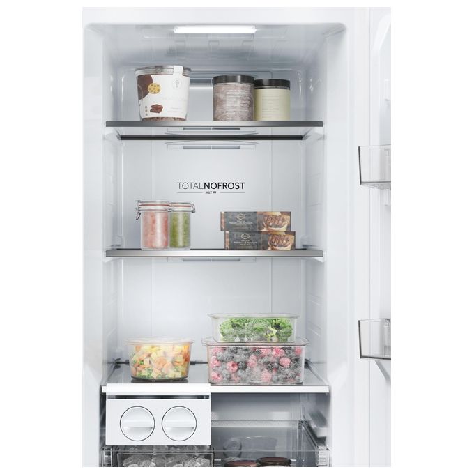 Haier H4F306WDH1 UP 60 Series 7 Congelatore Verticale 301 L 190 cm Classe D 37 dB Total No Frost Wi-Fi Instaswitch colore Bianco