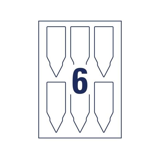 Avery Confezione 60 Cartellini per Piante 128x47mm