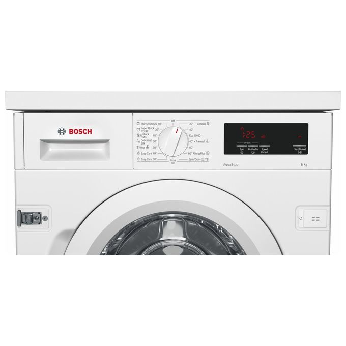 Bosch Serie 6 WIW24342EU Lavatrice a carica frontale 8 Kg 1200 giri Classe C Motore Inverter EcoSilence Bianco