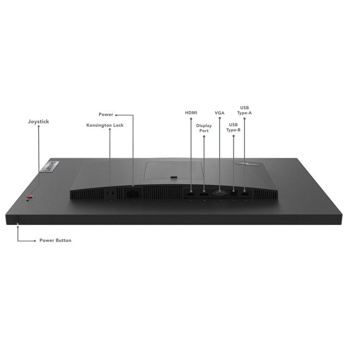 Lenovo 63A4MAT1EU ThinkVision T27i-30 Monitor PC 27'' Full HD 1920x1080 IPS 60Hz 6ms Hub USB colore Nero