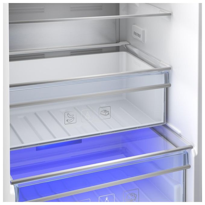 Beko BCNA306E4SN Frigorifero Combinato da Incasso 284 L 193.5 cm Classe E 37 dB Total No Frost Inverter colore Bianco