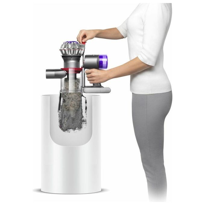 Dyson v8 advanced aspirapolvere senza filo 2in1 nichel argento 425w 40min autonomia