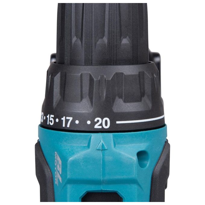 Makita DDF490Z Trapano Avvitatore Brushless Velocita' 1900 rpm Coppia 65 Nm 20 Impostazioni Colore Blu Nero