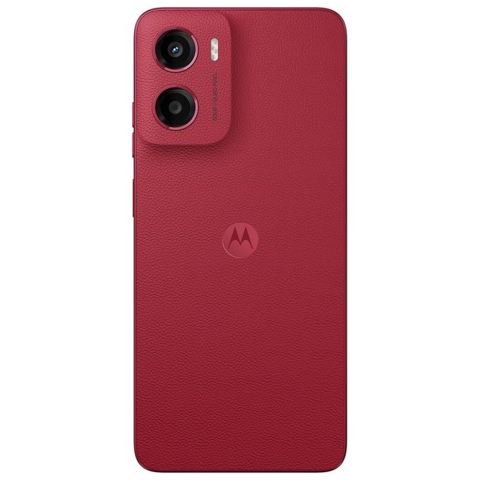 Motorola G05 Smartphone 4G 256GB 4GB RAM Display 6.67'' 90Hz Android 15 Doppia SIM Batteria 5200mAh colore Rosso