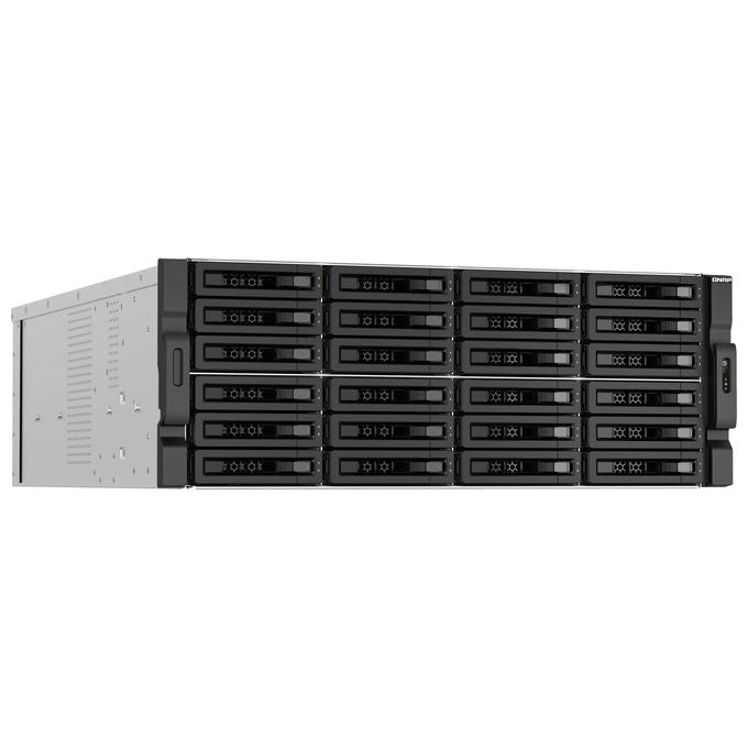 QNAP TS-H3087XU-RP-E2378-64G NAS 30 Baie Intel Xeon E-2378 64 GB RAM 10GbE Rack 4U colore Nero