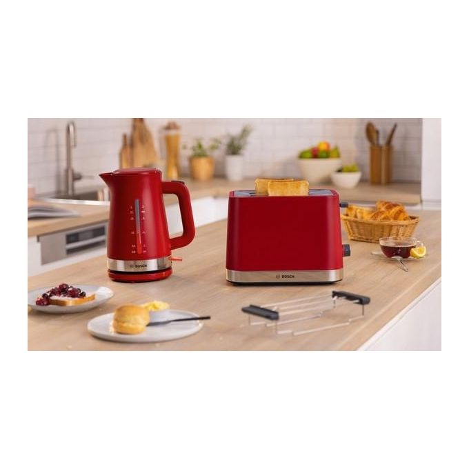 Bosch TWK4M221 MyMoment Bollitore Elettrico 1 7 L 2400 W colore Rosso