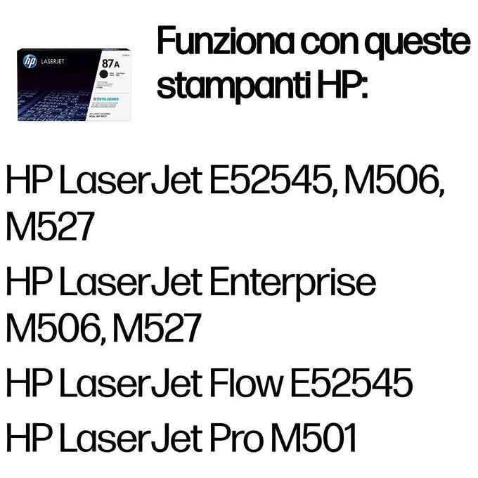 HP 4p 87a Black Original Laser Toner