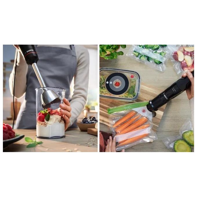 Bosch MSM4B6V2 Serie 4 Frullatore a immersione 1000 W con Bicchiere Graduato colore Nero Antracite