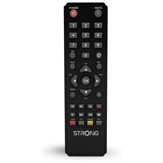 Strong SRT8215 Decoder Digitale Terrestre DVB-T2 Full HD 1080p Dolby Digital Plus HDMI USB LAN colore Nero