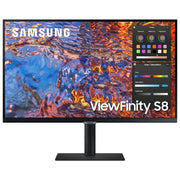 Samsung LS32B800PXPXEN ViewFinity S8 Monitor 32'' UltraHD 4K IPS USB-C 90W Hub LAN Integrata colore Nero