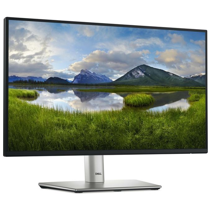 DELL DELL-P2225H P Series Monitor PC 21.5'' 1920 x 1080 Pixel Full HD LCD IPS Antiriflesso Hub USB 3.2 Gen 1 DisplayPort HDMI VESA Regolabile Altezza colore Nero Argento