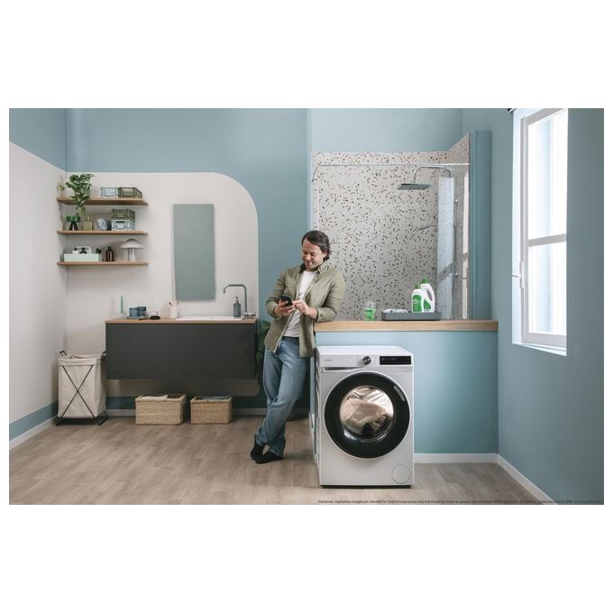Candy 31020484 ProWash 500 Lavatrice Caricamento Frontale 10 Kg 1400 rpm Classe A Inverter Wi-Fi Vapore (60x58x85 cm) colore Bianco
